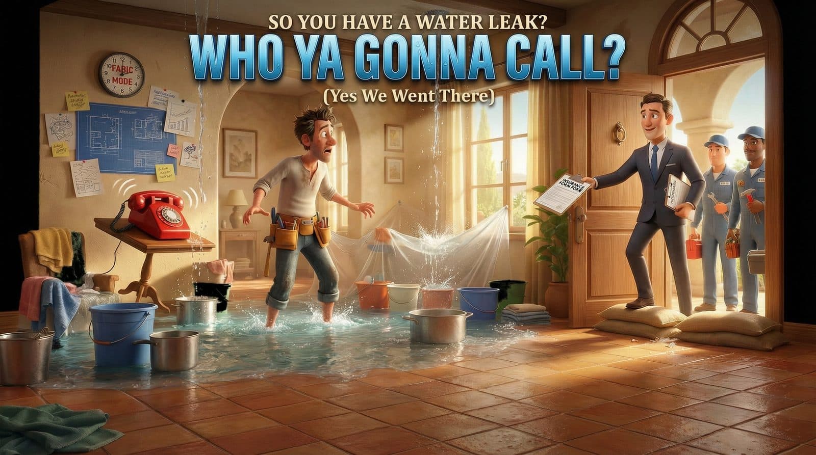 Who Ya Gonna Call? — Canary Detect, Lanzarote's leak detection specialists