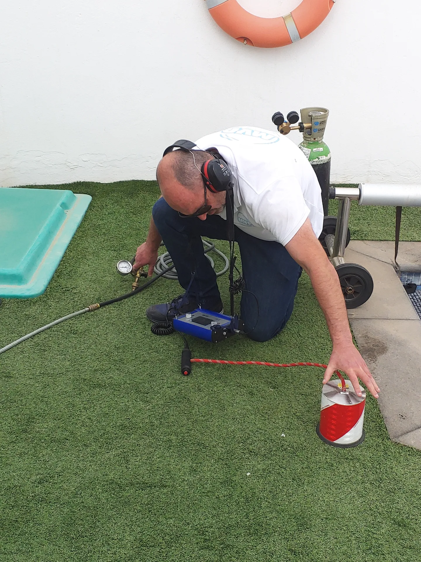 Hidden Water Leak Detection Lanzarote - work example 3