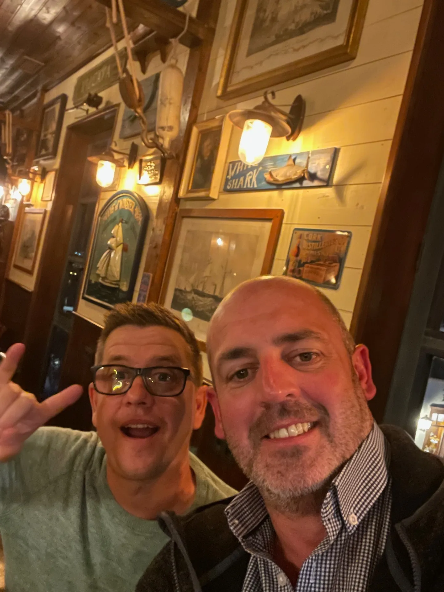 Pete Ashcroft y Dave Poxon, propietarios de Canary Detect en Lanzarote