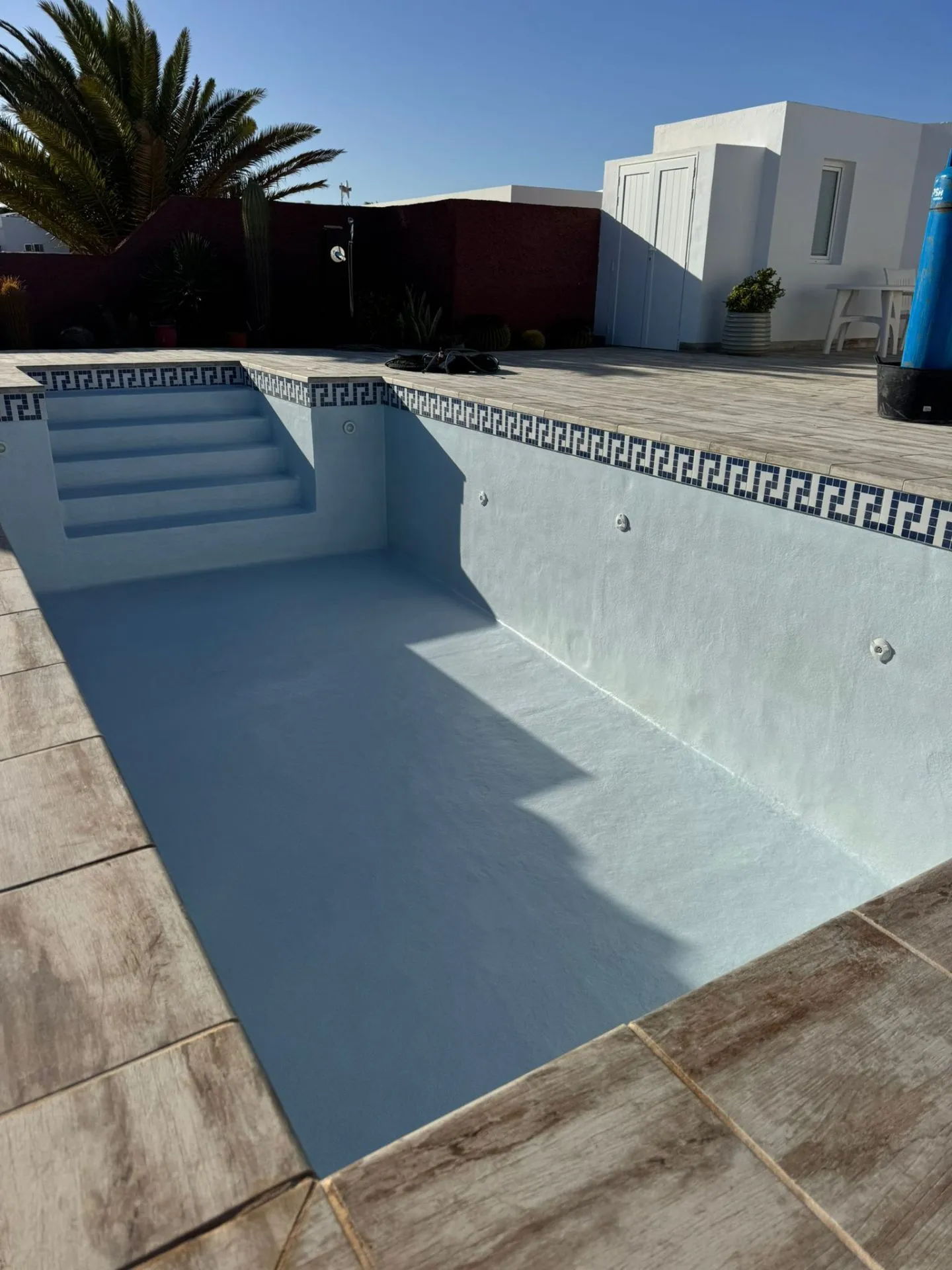 Pool Leak Repair Lanzarote - work example 6